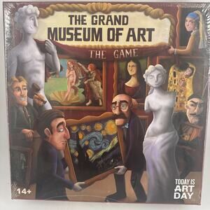 The Grand Museum of Art - Second Edition - Today is Art Day Board Game Unopened